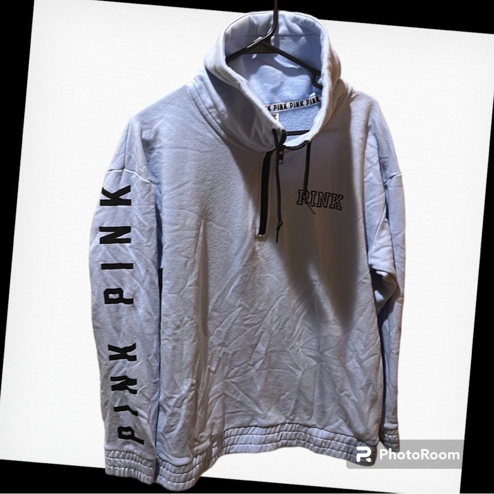 Pink Victoria Secret Quarter Zip